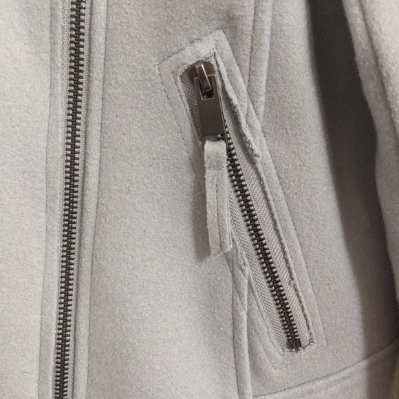 Joe Fresh Moto Style Powder Blue jacket - Picture 4 of 8